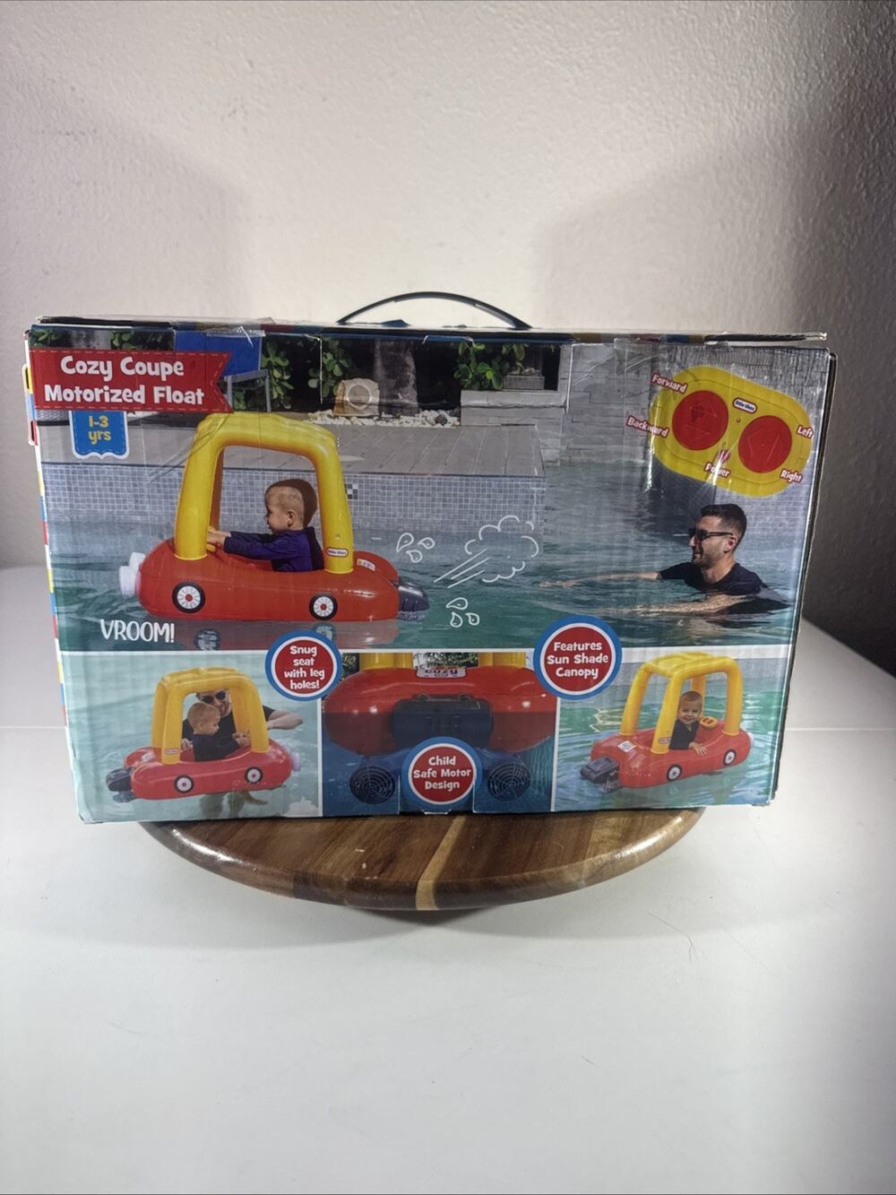 Little Tikes Motorized Cozy Coupe Float with Remote NEW